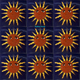 high relief tiles terracotta