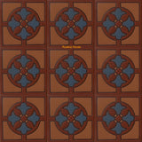 high relief tiles decorative blue