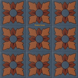high relief tiles country style brown