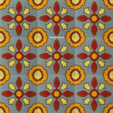 high relief tiles traditional yellow