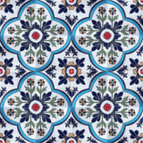high relief tiles hacienda cobalt
