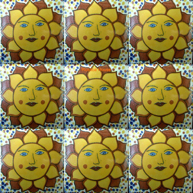 colonial yellow talavera tile