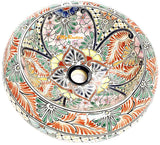elaborated round vessel sink from Mexico