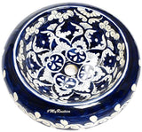 created round vessel sink from Mexico