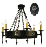 original iron chandelier