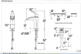 zinc bathroom counter with sink and faucet