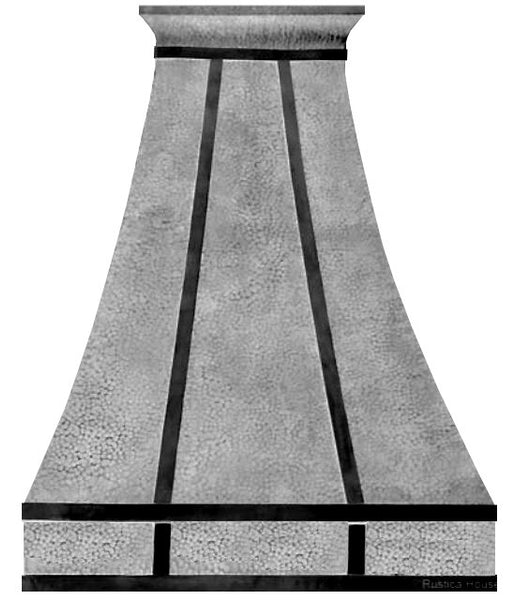 custom zinc oven hood