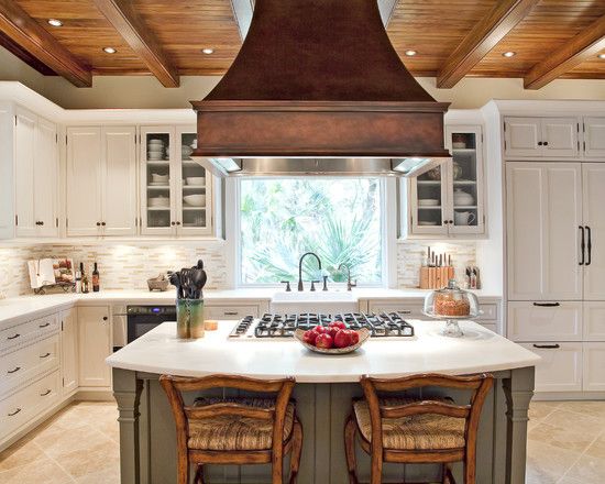Kitchen Makeover with Island Vent Hood