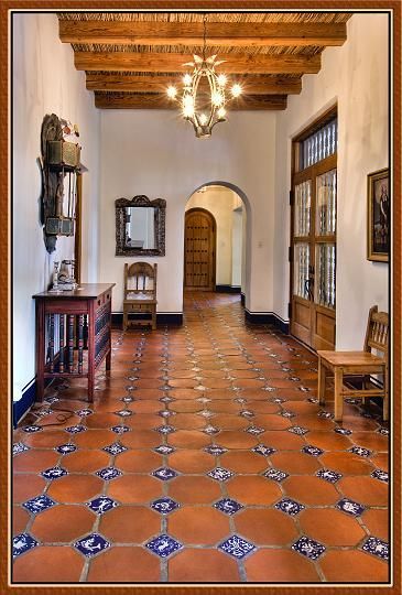 Embellish the Hallway with Decorative Talavera Tiles