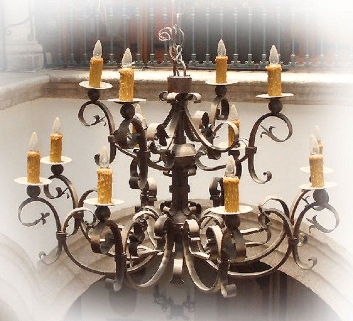 Custom Iron Lighting Fixtures