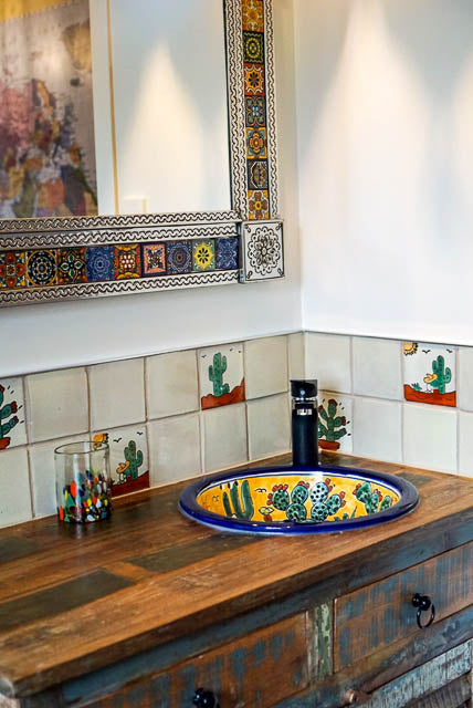 Add Color with Mexican Talavera Products