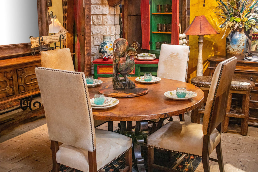 Round Mexican Dining Table