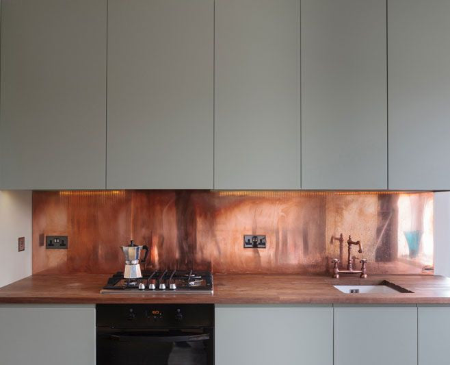 Copper Backsplash - Custom Size - Havens