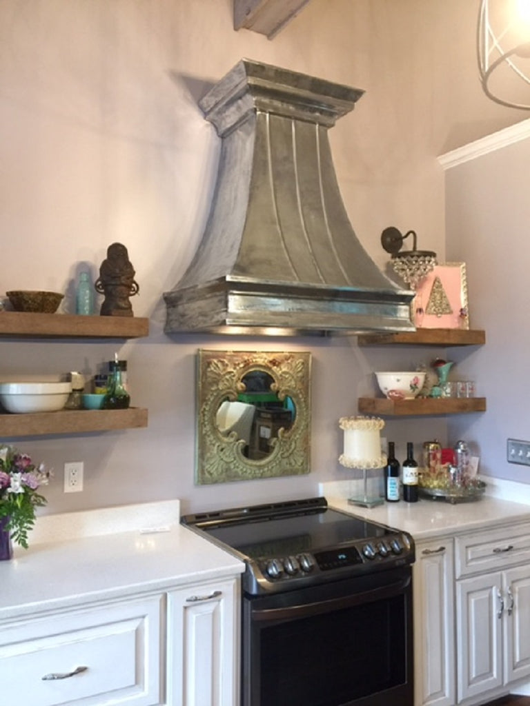 Custom Wall Zinc Range Hood