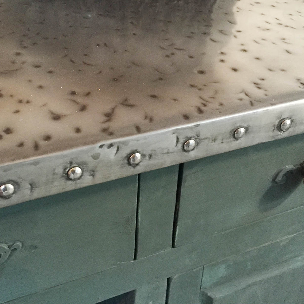 Custom Zinc Counters for Bathroom and Kitchen