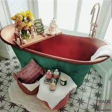 Upgrade your Bathroom with an Oxidized Patina Bathtub