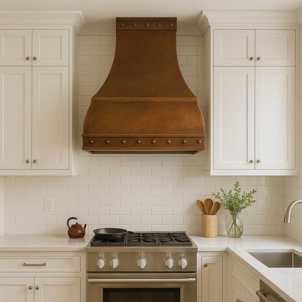 Why Interior Designers Use Copper Range Hoods as Kitchen Focal Points
