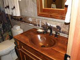 Oval Sink with Unique Designs