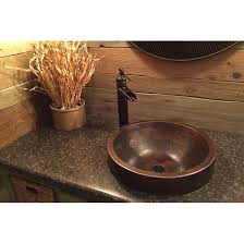 Round Copper Sink from Mexico