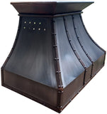 custom iron stove hood