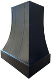 dark zinc range hood 48 inches wide size view