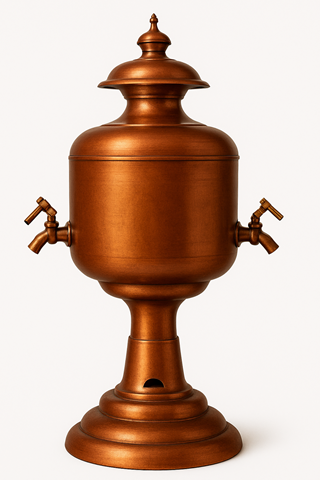 Copper Heritage Double Spout Samovar