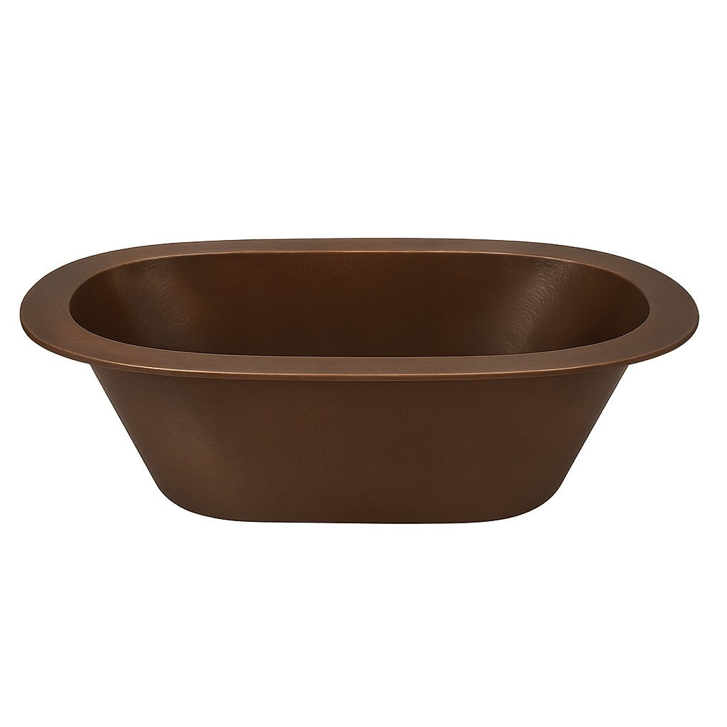 Copper Bathtub – "Custom Oval"
