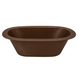 Copper Bathtub – "Custom Oval"