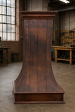 Large Hammered Copper Range Hood