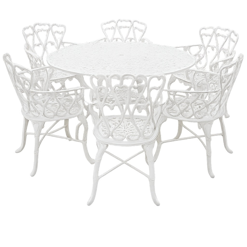 Set of 6 Patio Dinning Set California Style