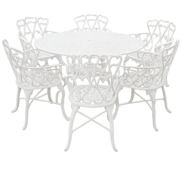 Set of 6 Patio Dinning Set California Style