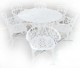 Set of 6 Patio Dinning Set California Style