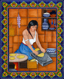 Italian made to order kitchen mural