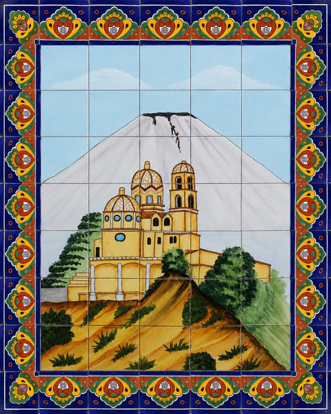 Italian kitchen mural