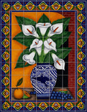 mexican kitchen mural