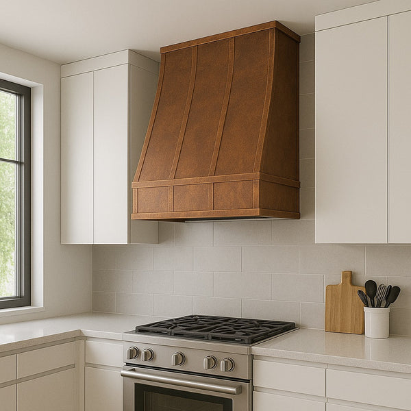 Copper Range Hood "Ring"