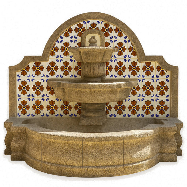 Custom Made Stone Fountain 56–58 Inch