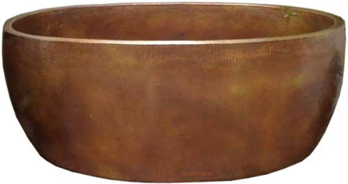 copper bathtub