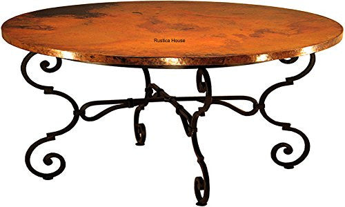 authentic copper table, produced copper table