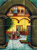 decorative kitchen mural