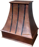 custom made to order copper oven hood