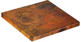 24"x 24" square copper tabletops