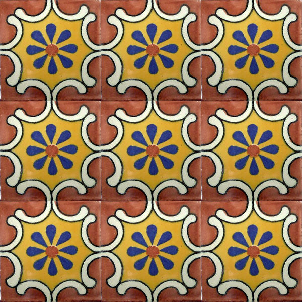 old European talavera tile