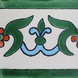 azul celeste mexican ceramic tile