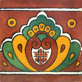 old European mexican ceramic tile