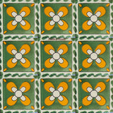 contemporary green talavera tile
