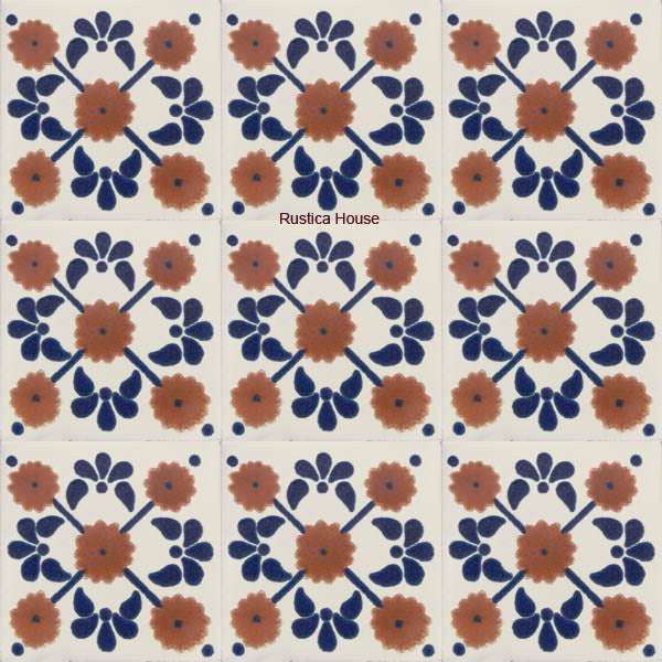 country terracotta talavera tile