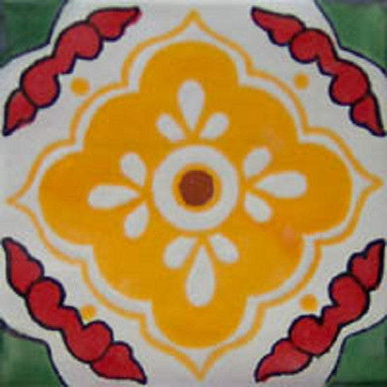 Traditional Green Yellow Talavera Tile – Custom Made Products