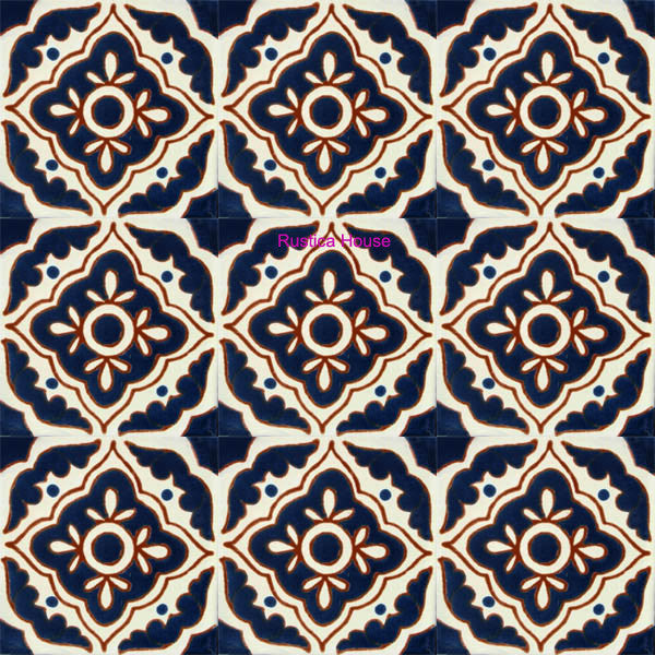country cobalt talavera tile