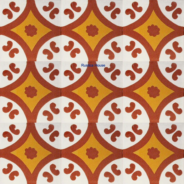rustic terra cotta talavera tile